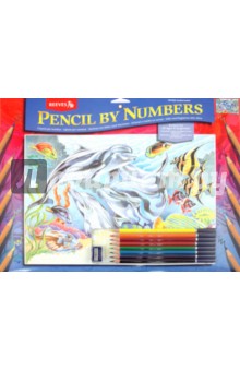 Набор для раскрашивания цветными карандашами Подводный мир (PPCR2)
