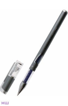 Ручка гелевая "Megapolis gel 92" (0,5 мм, синяя) (141235)