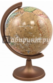 Глобус античный (коричневый, d 110мм)