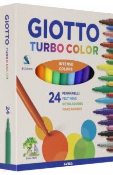 Фломастеры  TURBO COLOR 24 цвета (417000)