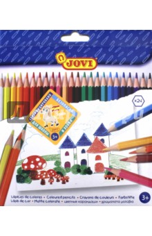 Набор цветных карандашей (24 цвета) (730/24)