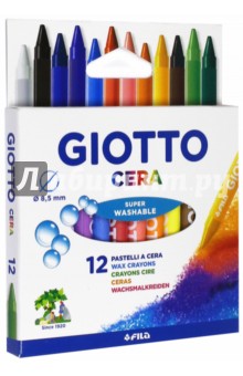 Набор восковых карандашей "Cera" (12 цветов) (281200)