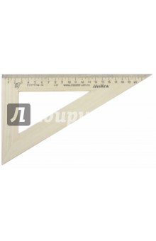Треугольник 30°/230 мм деревянный (С137)
