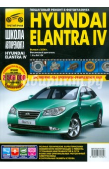 Hyundai Elantra IV выпуск с 2006 г. Руководство по эксплуатации, техническому обслуживанию и ремонту