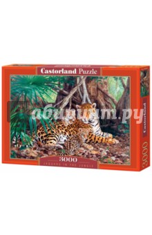 Puzzle-3000 "Ягуары в джунглях" (С-300280)