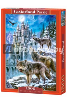 Puzzle-1500 Волки и замок (C-151141)