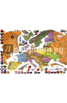 Пазл магнитный "Карта Европы" (GT1123)