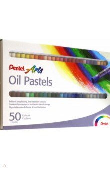 Пастель масляная Pentel Arts Oil Pastels, 50 цветов (PHN4-50)