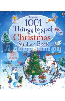 1001 Things to Spot at Christmas. Sticker Book