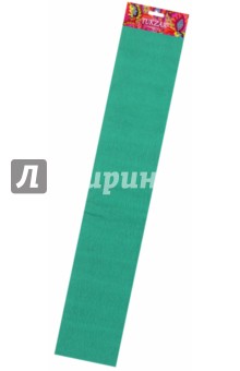 Бумага цветная крепированная, зеленая, 50 х 250 см (TZ 15111)