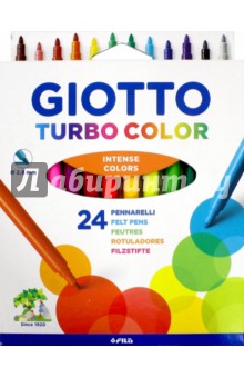 Фломастеры "Turbo Color" (24 цвета) (41500)