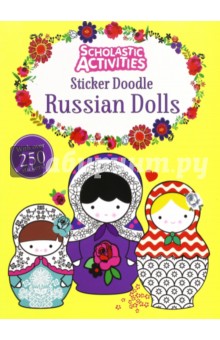 Sticker Doodle Russian Dolls