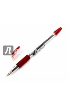 Ручка шариковая (красная, 0,7 мм) (BK407-B)