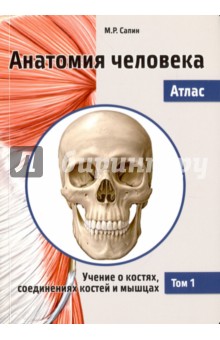 Анатомия человека. Атлас. В 3-х томах. Том 1. Учение о костях, соединениях костей и мышцах