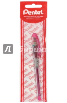 Ручка гелевая игловидная, розовая, 0.7 мм (PBG207-P)
