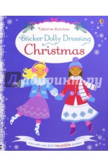 Sticker Dolly Dressing. Christmas