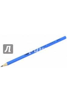 Карандаш чернографитный Wopex (HB, цвет корпуса голубой неон) (180 HB-F30)