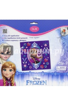 Набор для создания аппликации из фетра "Frozen. Анна" (65103)