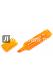 Текстовыделитель флуоресцентный, оранжевый (BT_00516)