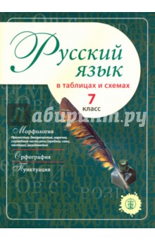 Русский язык в таблицах и схемах. 7 класс