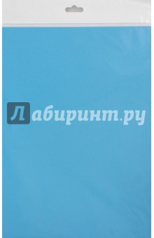 Бумага цветная тонированная двусторонняя 10 листов, голубая (С3036-07)