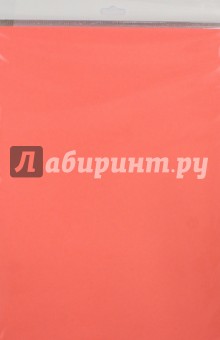 Бумага цветная тонированная двусторонняя, 10 листов, ярко-розовая (С3036-11)