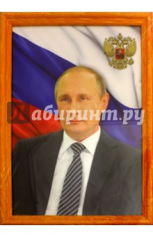 Постер в рамке Президент Российской Федерации Путин В.В. (А4) (44885)