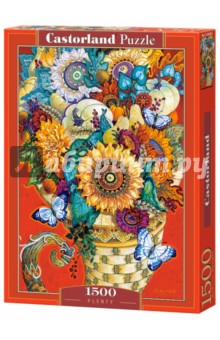 Puzzle-1500 "Живопись. Цветы" (C-151585 )