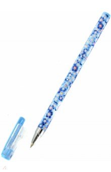 Ручка шариковая HappyWrite. Васильки, 0.5мм, синяя (20-0215/04)
