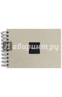Скетчбук для белых ручек и туши (62 листа, А5, гребень, черная бумага) (440959)