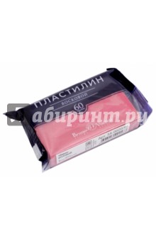Пластилин восковой (60 гр, тёмно-розовый) (34-0020/05)