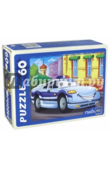 Puzzle-60 "Полицейская машина" (У60-7214)