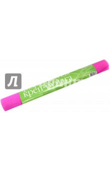 Бумага креповая флористическая, розовая флуоресцентная (2-052/07)