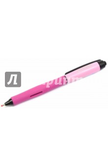 Ручка гелевая автоматическая "Palette 268" синяя, розовый корпус (268/3-41-3)