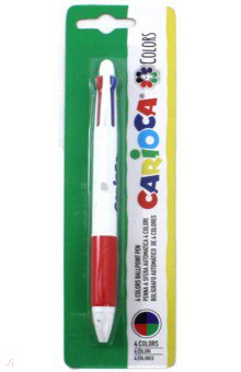 Ручка шариковая 4 COLORS (40145)