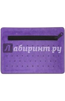 Картодержатель-органайзер (двусторонний, 150х111 мм, фиолетовый) (45962)
