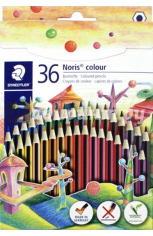 Карандаши цветные "Noris Colour" (36 цветов) (185CD36)
