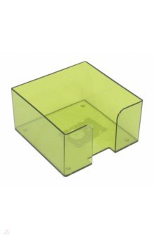 Пластбокс для бумажного блока (9х9х5 см) (ПЛ50)