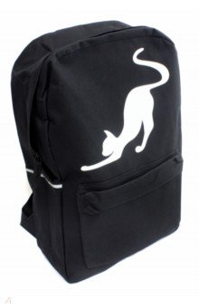 Рюкзак со светящимся принтом "Кошка" (46353)