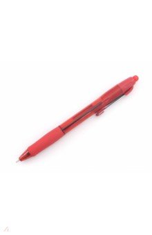 Ручка шариковая автоматическая Cello JETTA STEEL, 0.7мм, красный