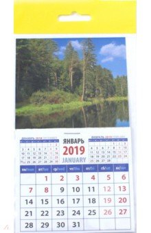 Календарь 2019 Очарование природы (20911)