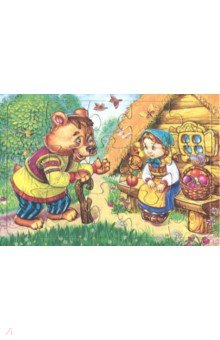Пазл-15 "Маша и медведь" (П-1523)
