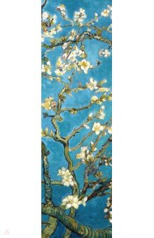 Закладка с резинкой. Ван Гог. Цветущие ветки миндаля
