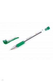 Ручка шариковая "MR. GRIP" зеленая (F-1308)