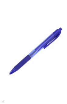 Ручка шариковая автоматическая "ALFA" синяя (F-1305)