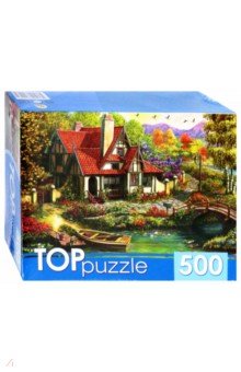 TOPpuzzle-500 "Домик у пруда" (ХТП500-4228)