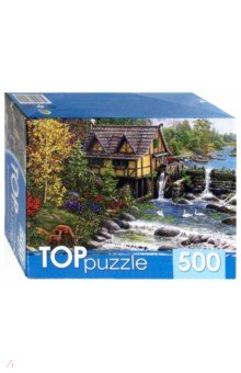 TOPpuzzle-500 "Водяная мельница" (ХТП500-4229)