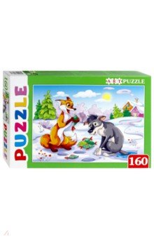 Artpuzzle-160 Лиса и волк (ПА-4567)