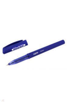 Ручка гелевая 0.5 мм "ALPHA" синяя (RG 3909)