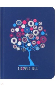 Записная книжка "Цветочное дерево" (96 листов, А6, линия) (С3359-02)